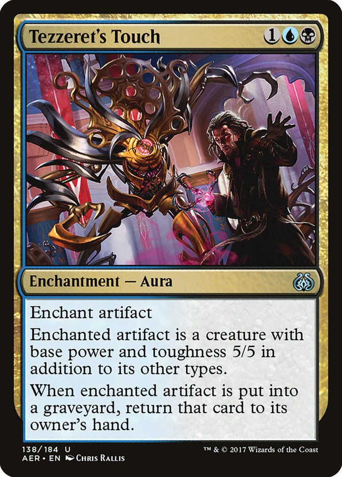 Tezzeret's Touch [Aether Revolt] - Magic: The Gathering - Card Brawlers | Quebec | Canada |