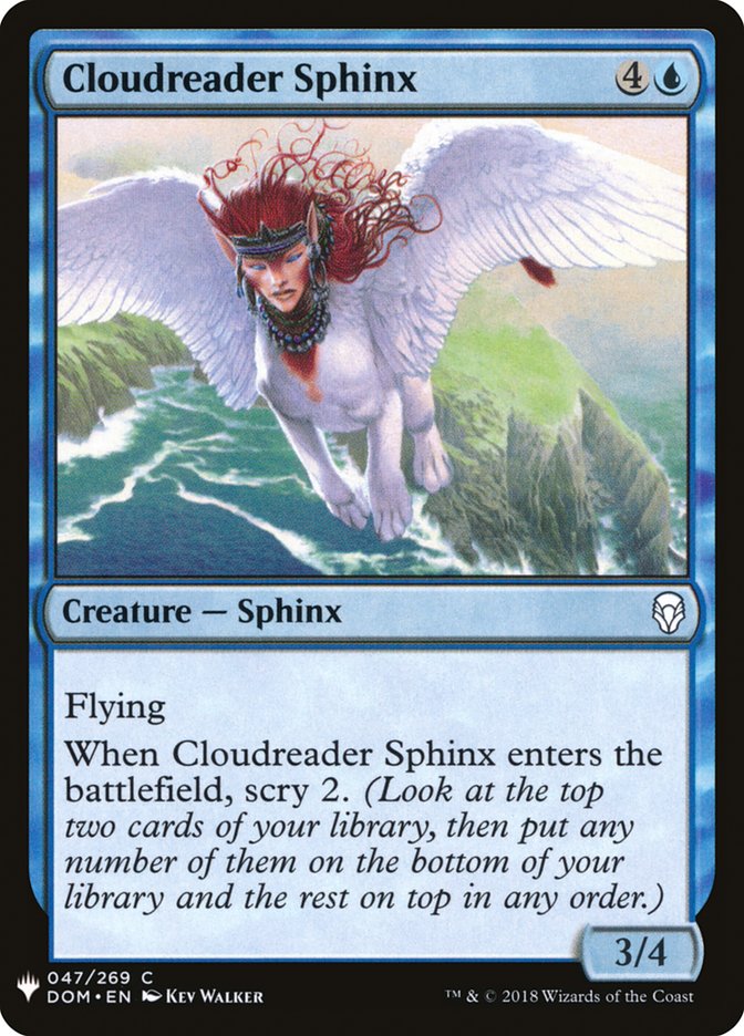 Cloudreader Sphinx [Mystery Booster] - Magic: The Gathering - Card Brawlers | Quebec | Canada |