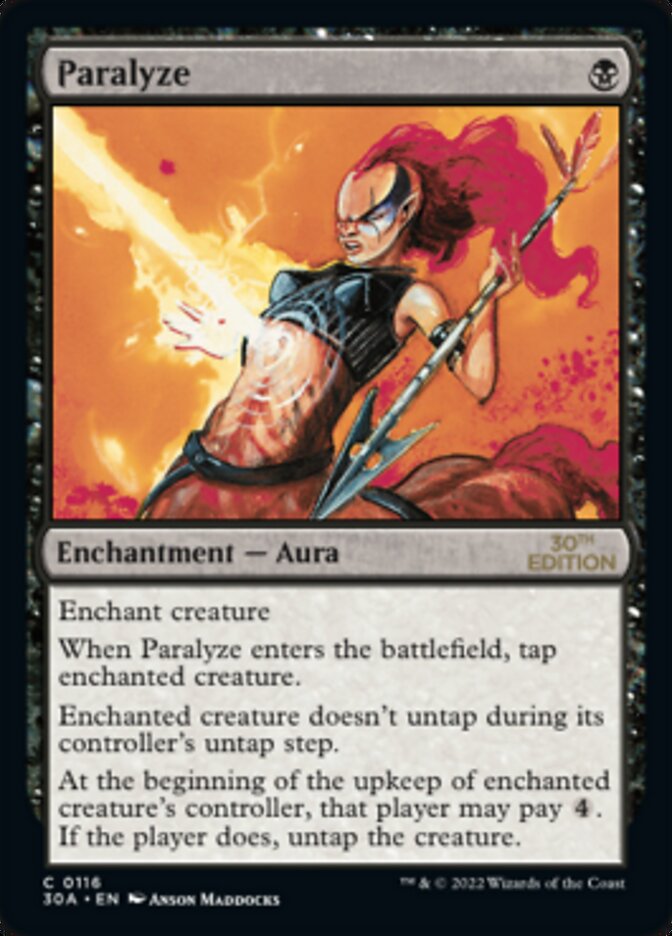 Paralyze [30th Anniversary Edition] - Magic: The Gathering - Card Brawlers | Quebec | Canada |