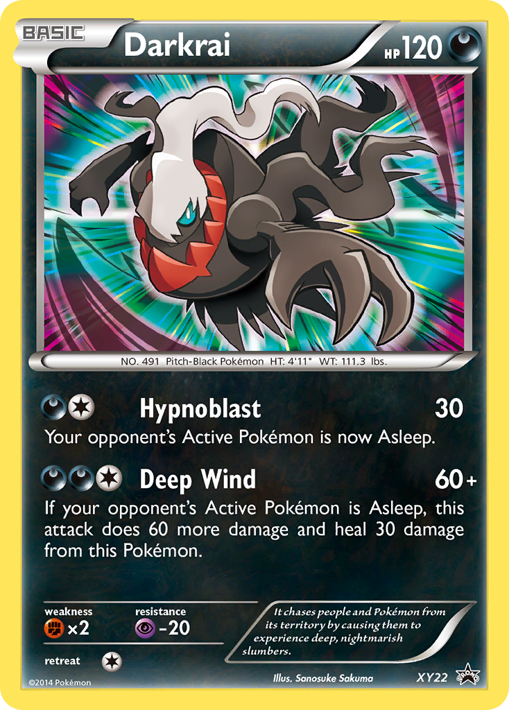 Darkrai (XY22) [XY: Black Star Promos] - Pokémon - Card Brawlers | Quebec | Canada |