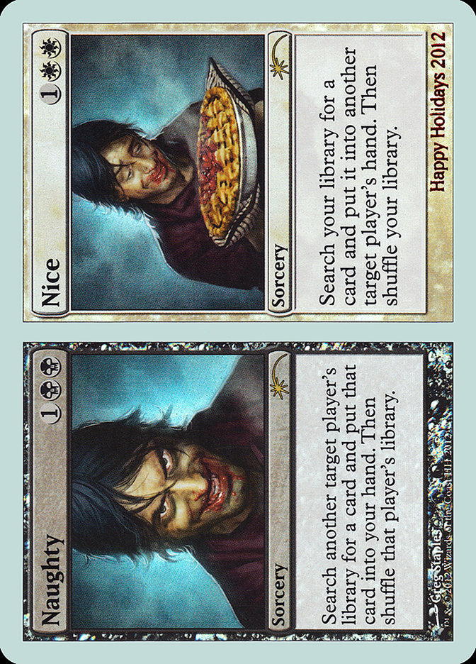 Naughty // Nice [Happy Holidays] - Magic: The Gathering - Card Brawlers | Quebec | Canada |