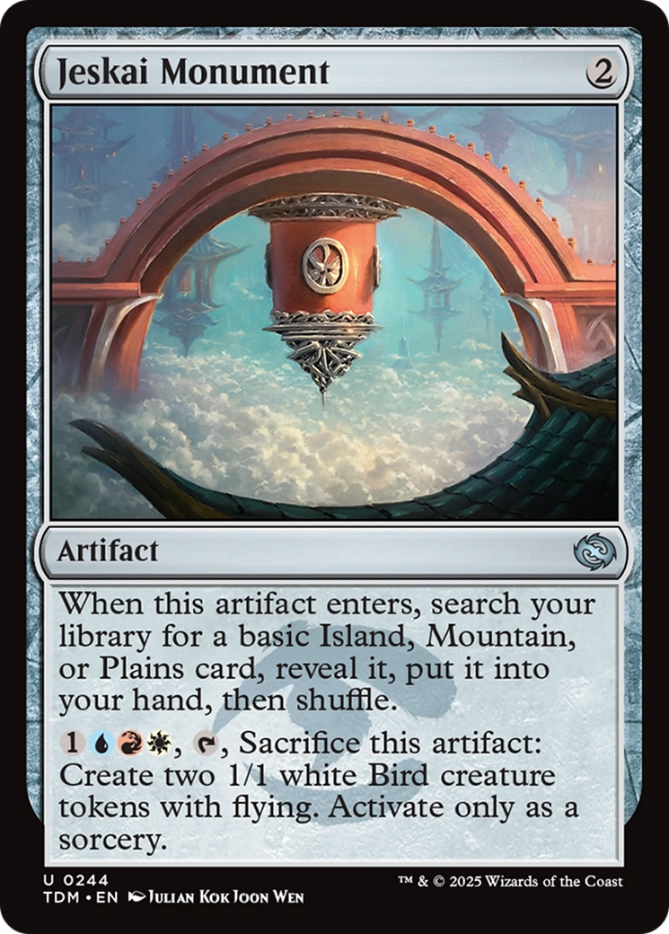Jeskai Monument [Tarkir: Dragonstorm] - Magic: The Gathering - Card Brawlers | Quebec | Canada |