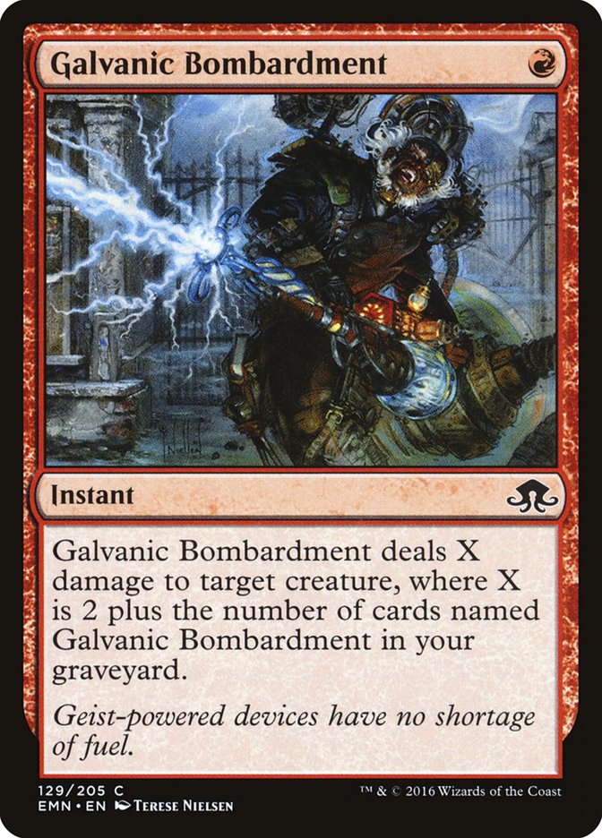 Galvanic Bombardment [Eldritch Moon] - Magic: The Gathering - Card Brawlers | Quebec | Canada |