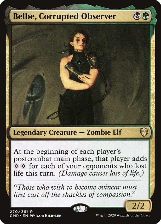 Belbe, Corrupted Observer [Commander Legends] - Card Brawlers