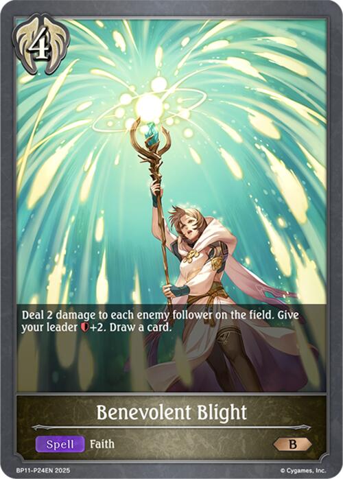 Benevolent Blight - P24 (Foil) (BP11 - P24EN) [Bullet of Fate] - Card Brawlers
