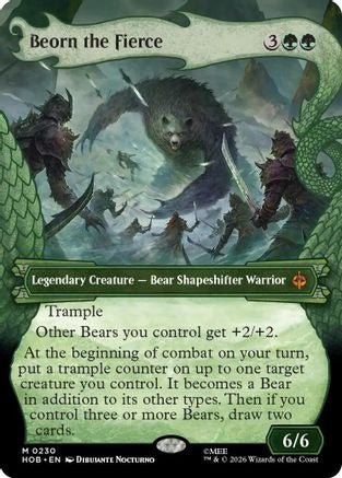 Beorn the Fierce (Showcase) (HOB-230) - The Hobbit - Card Brawlers