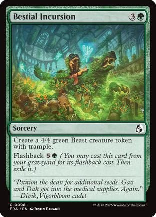 Bestial Incursion (FRA-098) - Reality Fracture - Card Brawlers