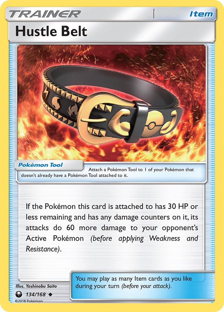 Hustle Belt (134/168) [Sun & Moon: Celestial Storm] - Pokémon - Card Brawlers | Quebec | Canada |