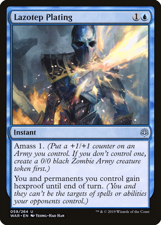 Lazotep Plating [War of the Spark] - Magic: The Gathering - Card Brawlers | Quebec | Canada |