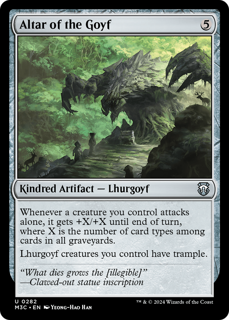 Altar of the Goyf [Modern Horizons 3 Commander] - Magic: The Gathering - Card Brawlers | Quebec | Canada |
