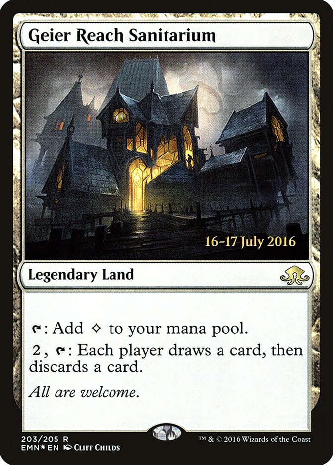 Geier Reach Sanitarium [Eldritch Moon Prerelease Promos] - Magic: The Gathering - Card Brawlers | Quebec | Canada |