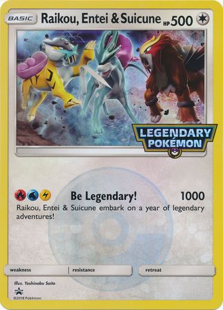 Raikou, Entei & Suicune (Jumbo Card) [Miscellaneous Cards] - Pokémon - Card Brawlers | Quebec | Canada |