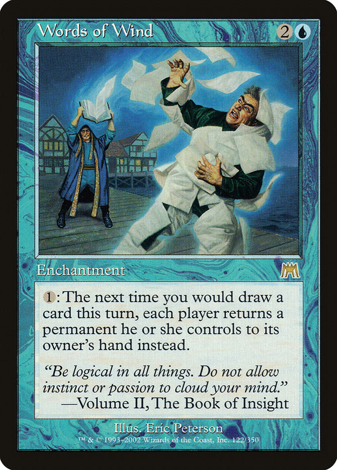 Words of Wind [Onslaught] - Magic: The Gathering - Card Brawlers | Quebec | Canada |