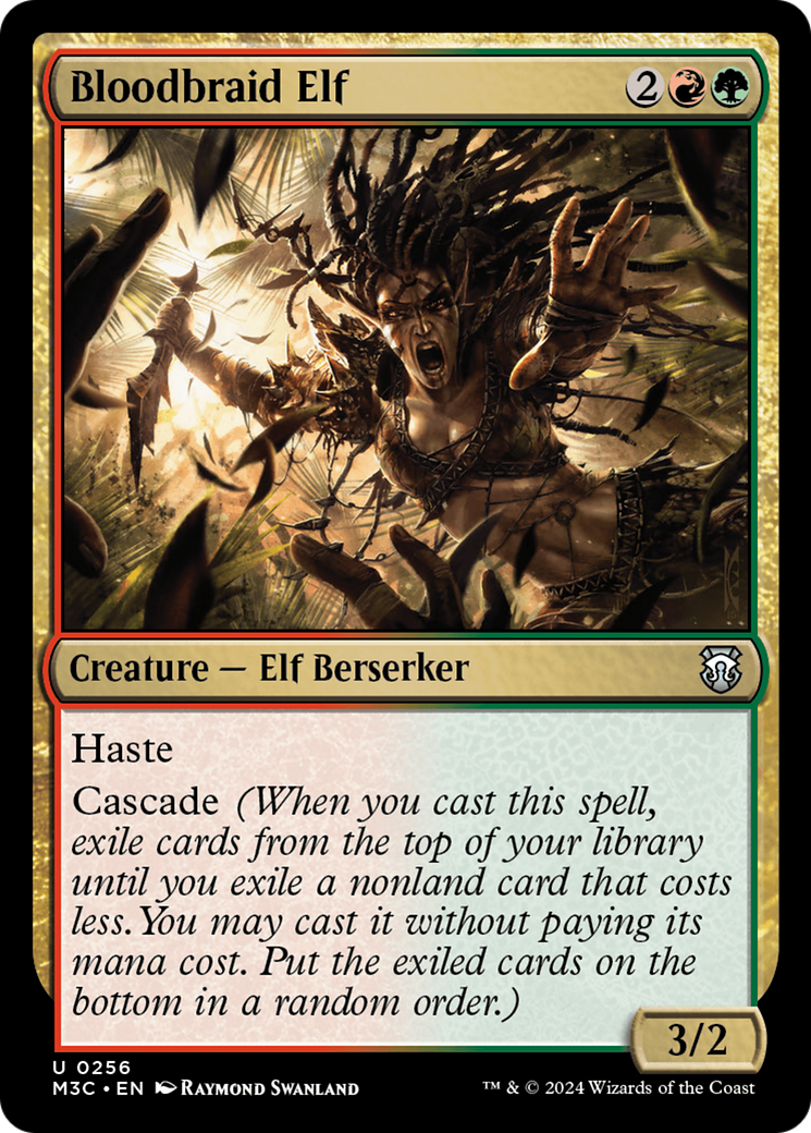 Bloodbraid Elf (Ripple Foil) [Modern Horizons 3 Commander] - Magic: The Gathering - Card Brawlers | Quebec | Canada |
