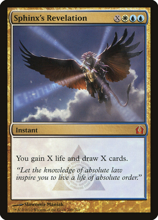Sphinx's Revelation [Return to Ravnica] - Magic: The Gathering - Card Brawlers | Quebec | Canada |