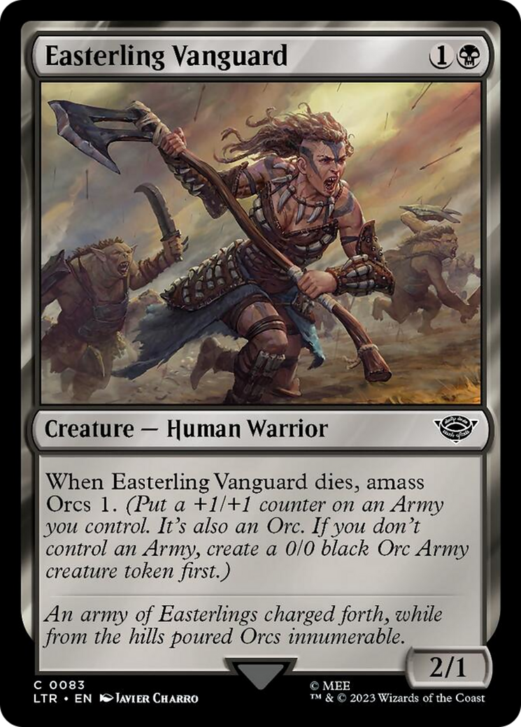 Easterling Vanguard [The Lord of the Rings: Tales of Middle-Earth] - Magic: The Gathering - Card Brawlers | Quebec | Canada |