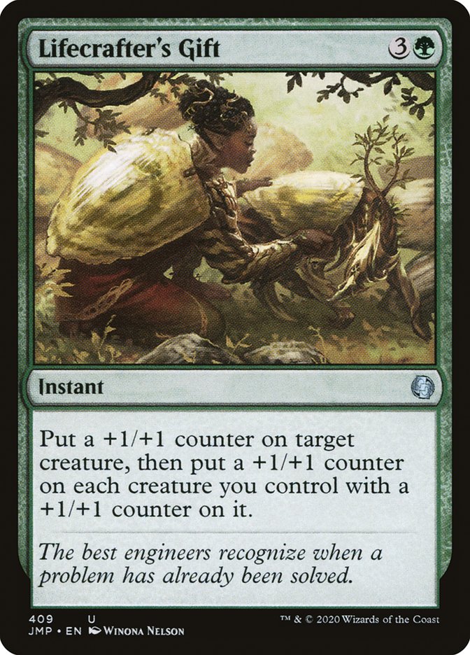 Lifecrafter's Gift [Jumpstart] - Magic: The Gathering - Card Brawlers | Quebec | Canada |