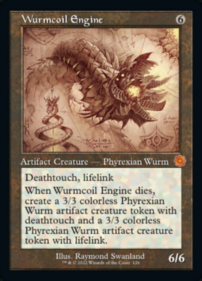 Wurmcoil Engine (Retro Schematic) [The Brothers' War Retro Artifacts] - Magic: The Gathering - Card Brawlers | Quebec | Canada |