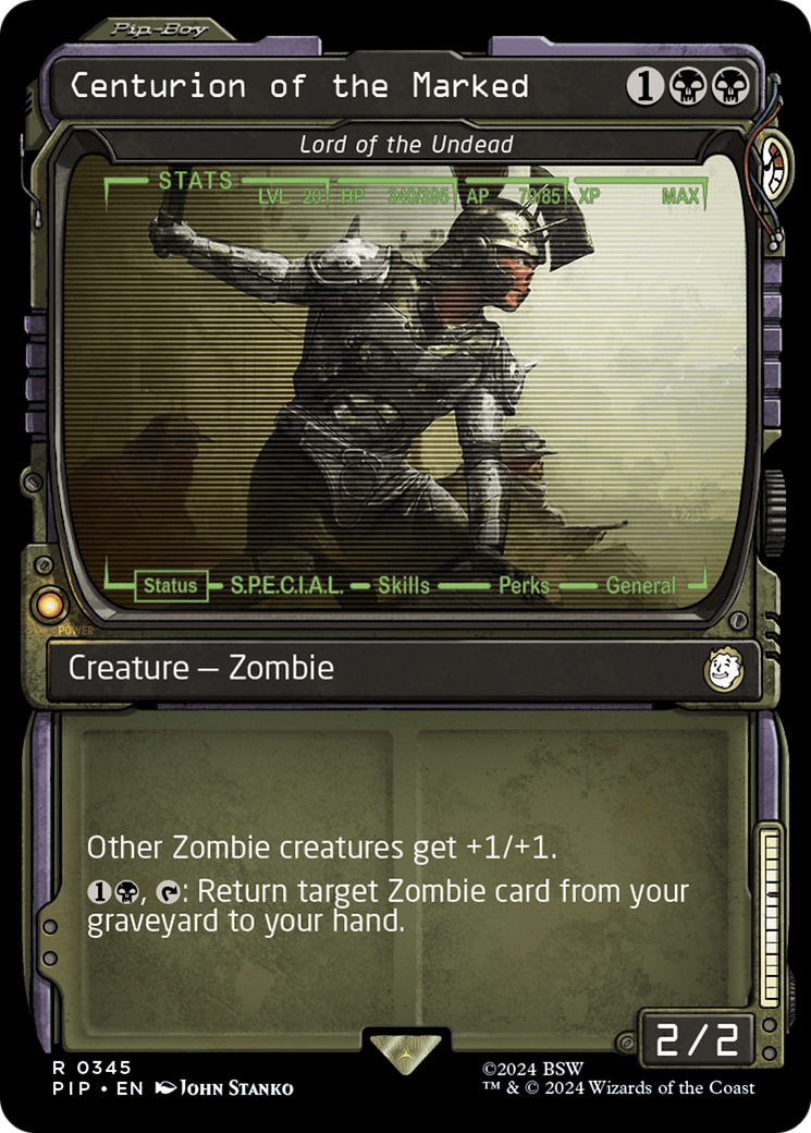Centurion of the Marked - Lord of the Undead (Showcase) [Fallout] - Magic: The Gathering - Card Brawlers | Quebec | Canada |