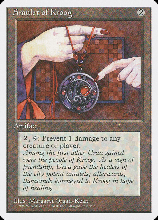 Amulet of Kroog [Fourth Edition] - Magic: The Gathering - Card Brawlers | Quebec | Canada |