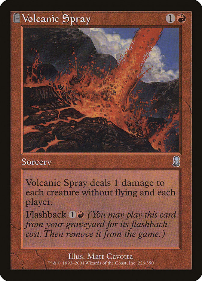 Volcanic Spray [Odyssey] - Magic: The Gathering - Card Brawlers | Quebec | Canada |