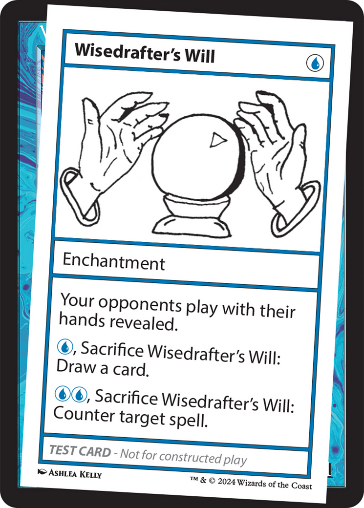 Wisedrafter's Will [Mystery Booster 2 Playtest Cards] - Magic: The Gathering - Card Brawlers | Quebec | Canada |