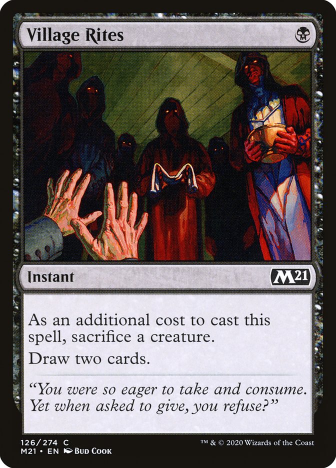 Village Rites [Core Set 2021] - Magic: The Gathering - Card Brawlers | Quebec | Canada |