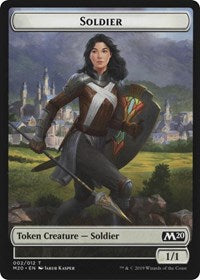 Soldier // Zombie Double-Sided Token [Game Night 2019 Tokens] - Magic: The Gathering - Card Brawlers | Quebec | Canada |