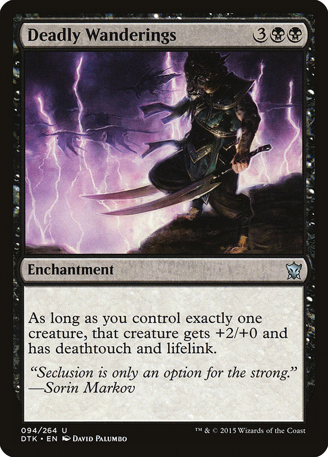 Deadly Wanderings [Dragons of Tarkir] - Magic: The Gathering - Card Brawlers | Quebec | Canada |