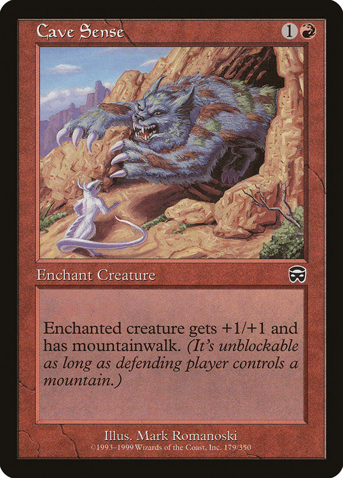 Cave Sense [Mercadian Masques] - Magic: The Gathering - Card Brawlers | Quebec | Canada |