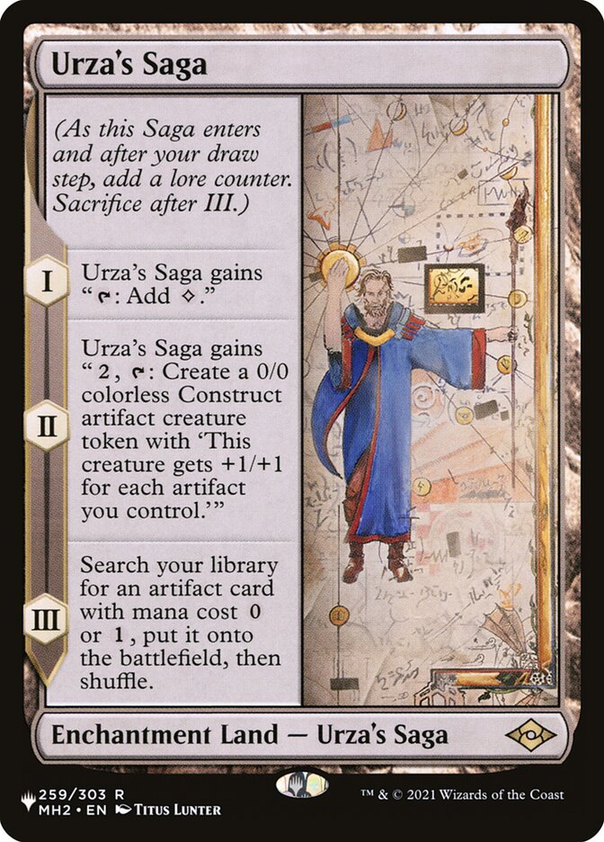 Urza's Saga [The List] - Magic: The Gathering - Card Brawlers | Quebec | Canada |