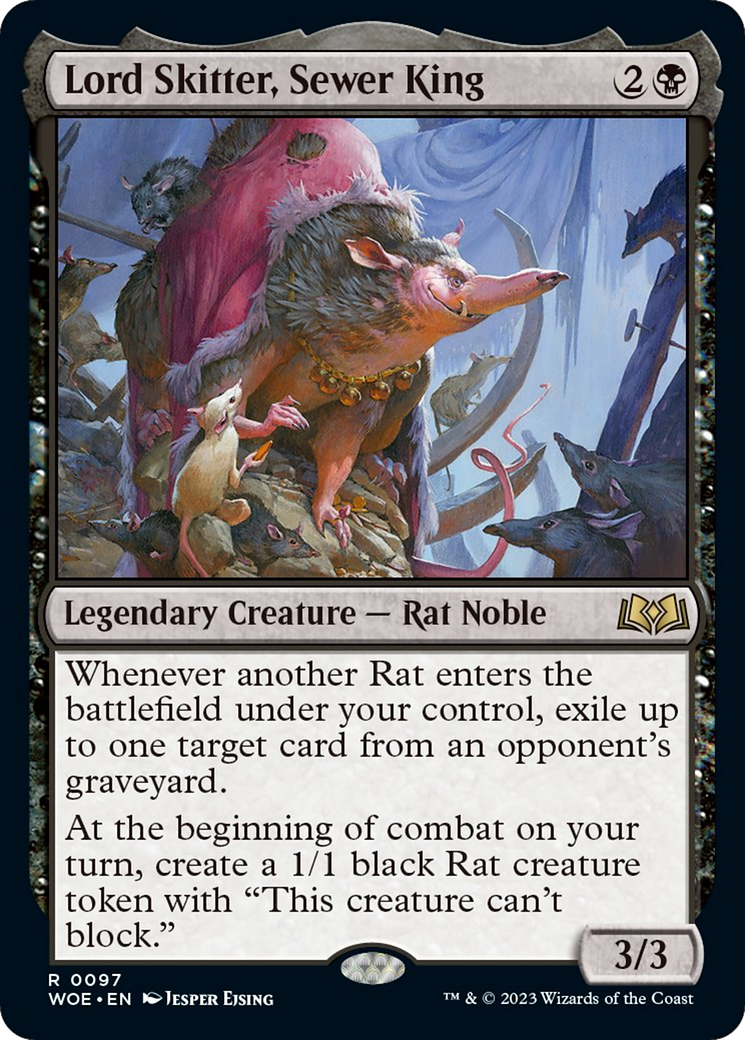 Lord Skitter, Sewer King [Wilds of Eldraine] - Magic: The Gathering - Card Brawlers | Quebec | Canada |