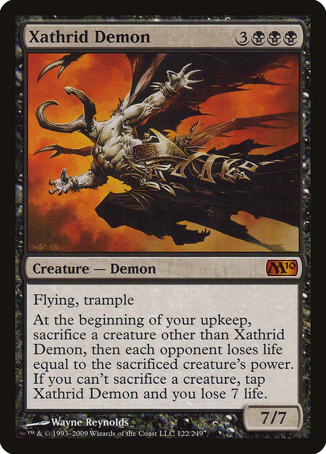Xathrid Demon [Magic 2010] - Magic: The Gathering - Card Brawlers | Quebec | Canada |