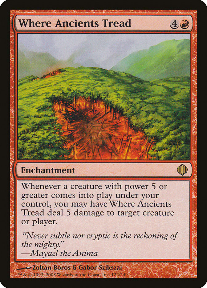 Where Ancients Tread [Shards of Alara] - Magic: The Gathering - Card Brawlers | Quebec | Canada |