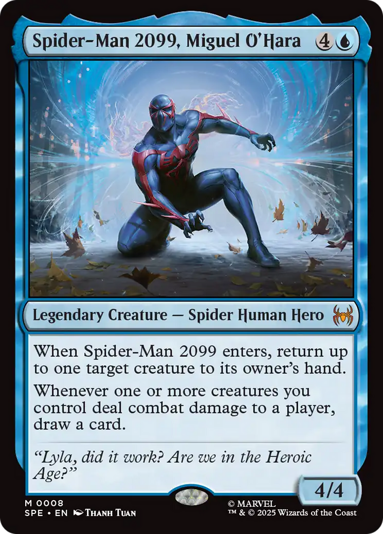 Spider-Man 2099, Miguel O'Hara [Marvel's Spider-Man: Eternal-Legal] - Magic: The Gathering - Card Brawlers | Quebec | Canada |
