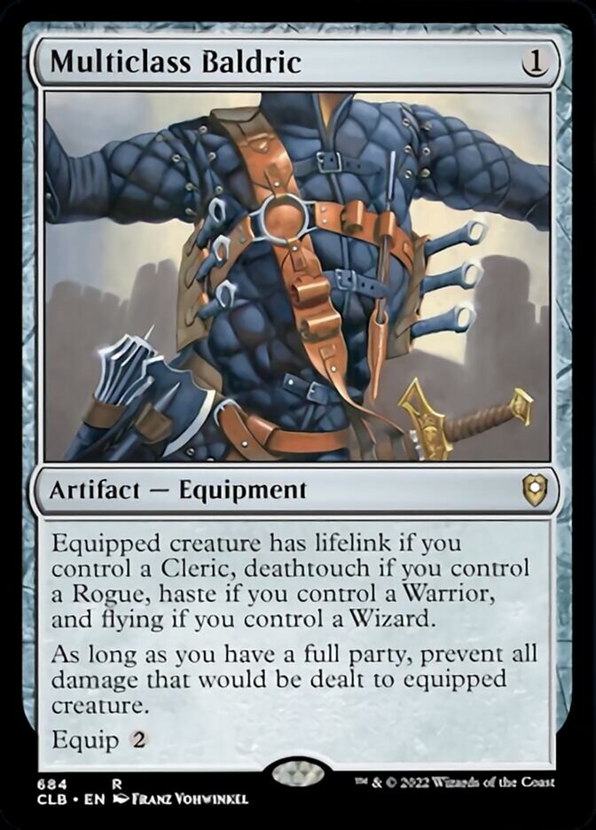 Multiclass Baldric [Commander Legends: Battle for Baldur's Gate] - Magic: The Gathering - Card Brawlers | Quebec | Canada |