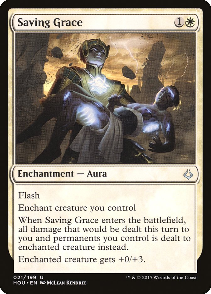 Saving Grace [Hour of Devastation] - Magic: The Gathering - Card Brawlers | Quebec | Canada |