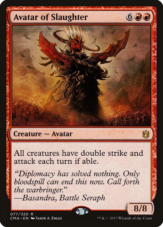 Avatar of Slaughter [Commander Anthology] - Magic: The Gathering - Card Brawlers | Quebec | Canada |