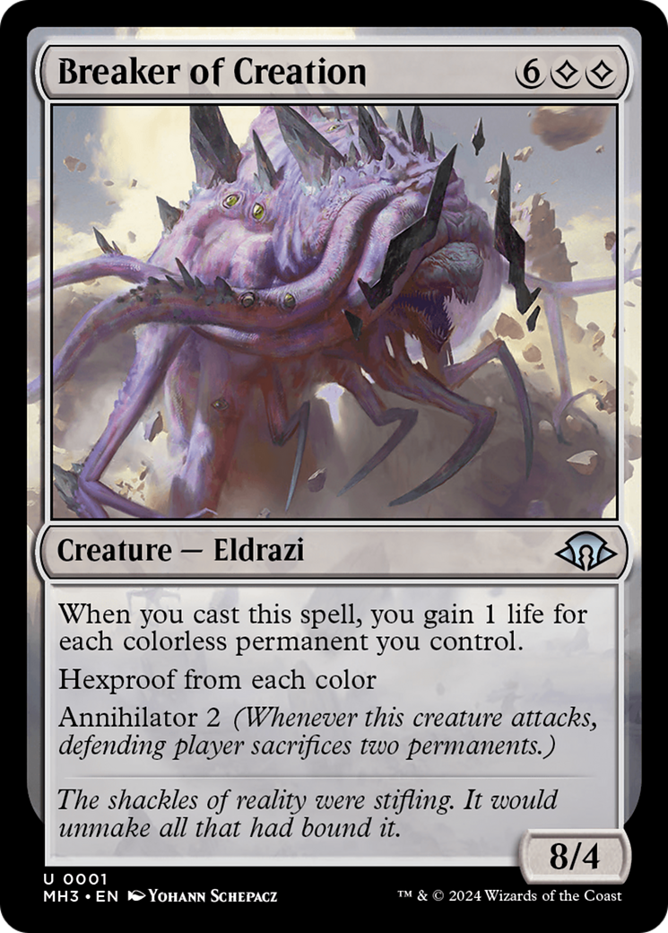 Breaker of Creation [Modern Horizons 3] - Magic: The Gathering - Card Brawlers | Quebec | Canada |