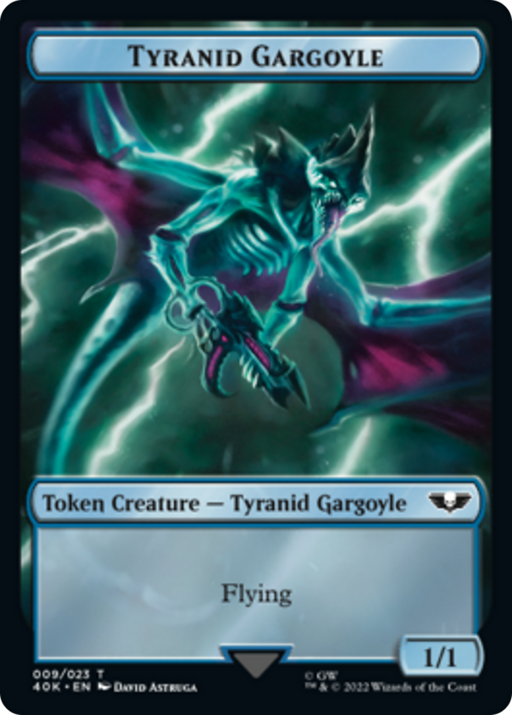 Tyranid (17) // Tyranid Gargoyle Double-Sided Token [Warhammer 40,000 Tokens] - Magic: The Gathering - Card Brawlers | Quebec | Canada |