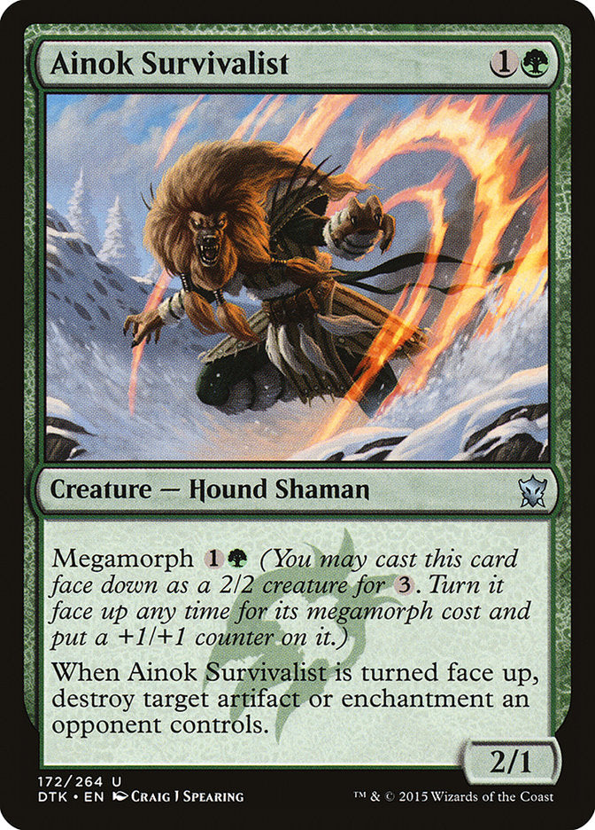 Ainok Survivalist [Dragons of Tarkir] - Magic: The Gathering - Card Brawlers | Quebec | Canada |