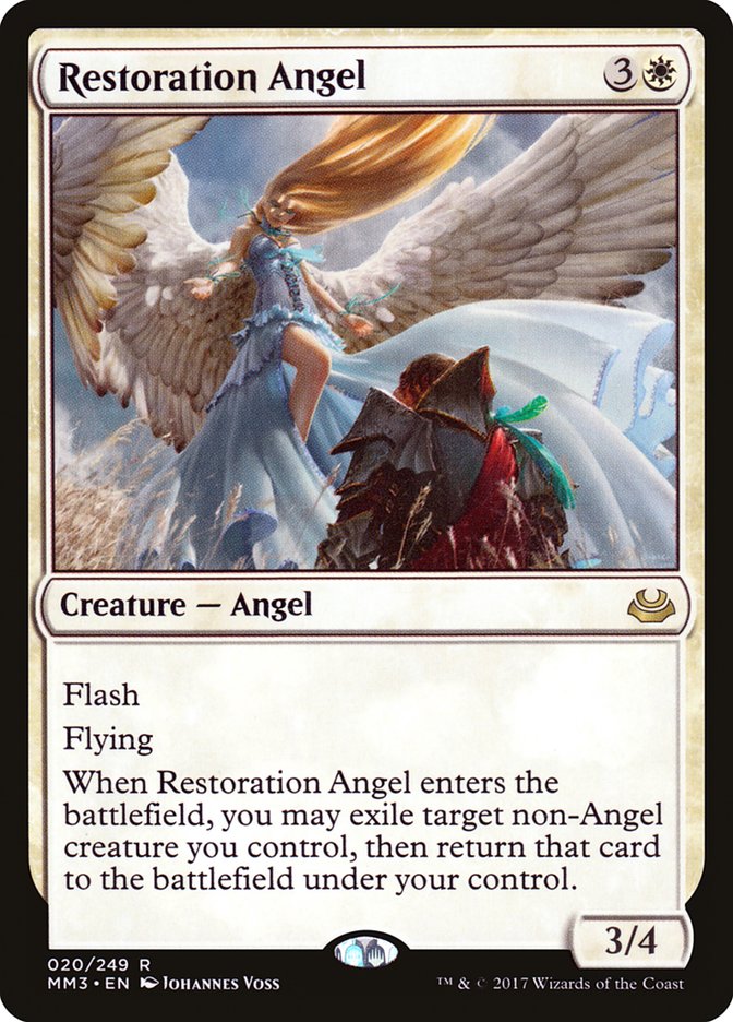 Restoration Angel [Modern Masters 2017] - Magic: The Gathering - Card Brawlers | Quebec | Canada |