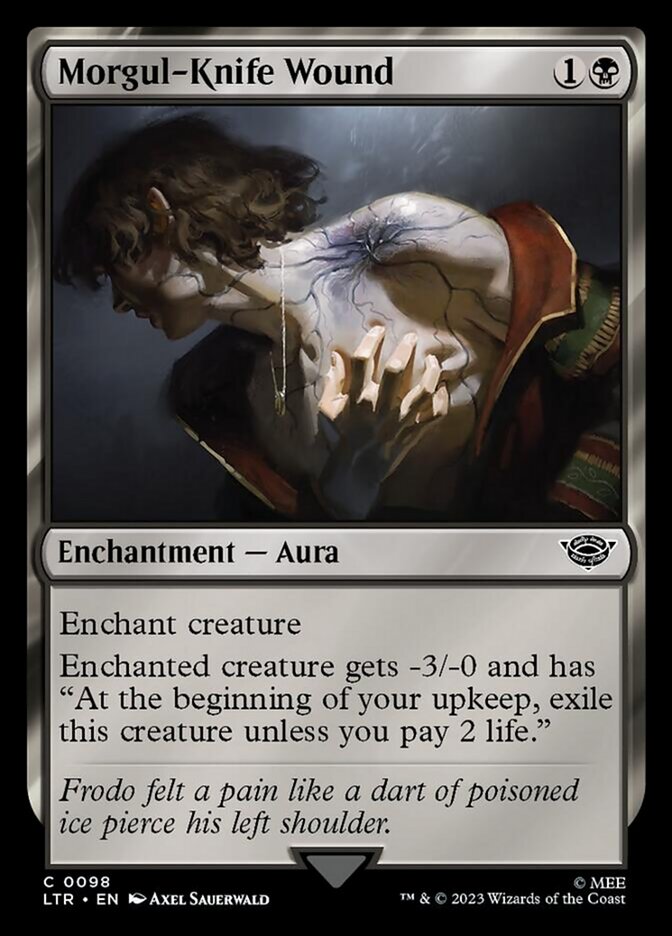 Morgul-Knife Wound [The Lord of the Rings: Tales of Middle-Earth] - Magic: The Gathering - Card Brawlers | Quebec | Canada |