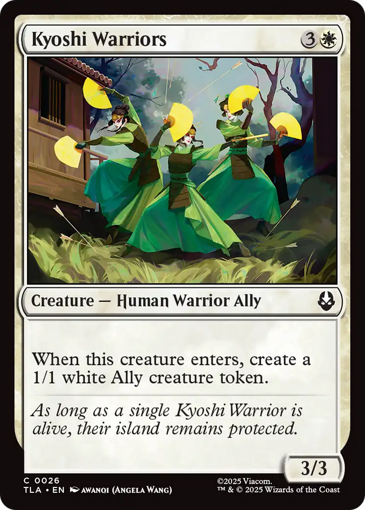 Kyoshi Warriors [Avatar: The Last Airbender] - Magic: The Gathering - Card Brawlers | Quebec | Canada |