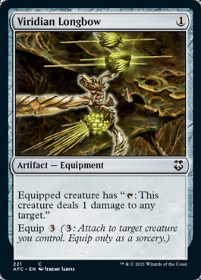 Viridian Longbow [Dungeons & Dragons: Adventures in the Forgotten Realms Commander] - Magic: The Gathering - Card Brawlers | Quebec | Canada |