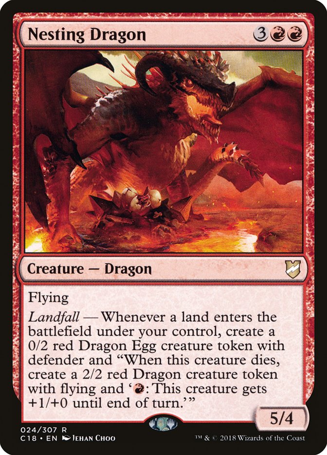 Nesting Dragon [Commander 2018] - Magic: The Gathering - Card Brawlers | Quebec | Canada |
