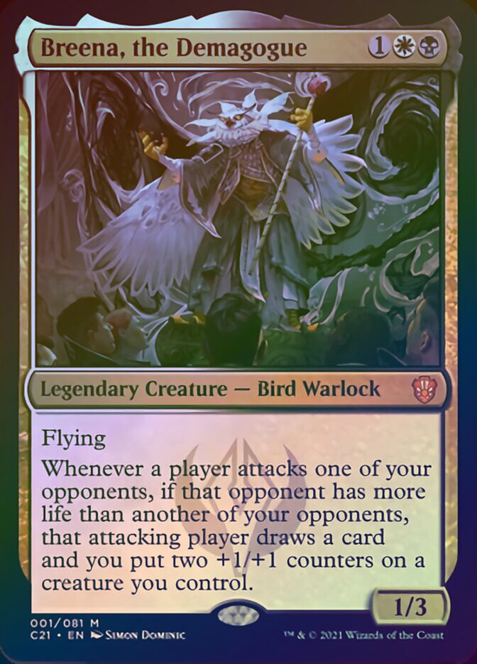 Breena, the Demagogue (Display Commander) [Commander 2021] - Magic: The Gathering - Card Brawlers | Quebec | Canada |