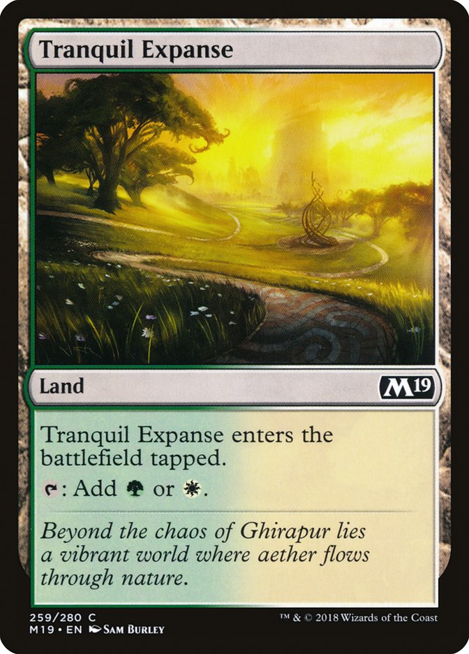 Tranquil Expanse [Core Set 2019] - Magic: The Gathering - Card Brawlers | Quebec | Canada |