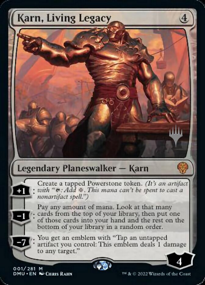 Karn, Living Legacy (Promo Pack) [Dominaria United Promos] - Magic: The Gathering - Card Brawlers | Quebec | Canada |