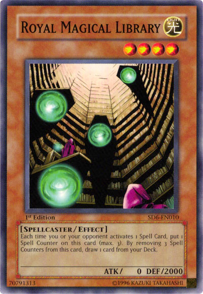 Royal Magical Library [SD6-EN010] Common - Yu-Gi-Oh! - Card Brawlers | Quebec | Canada |